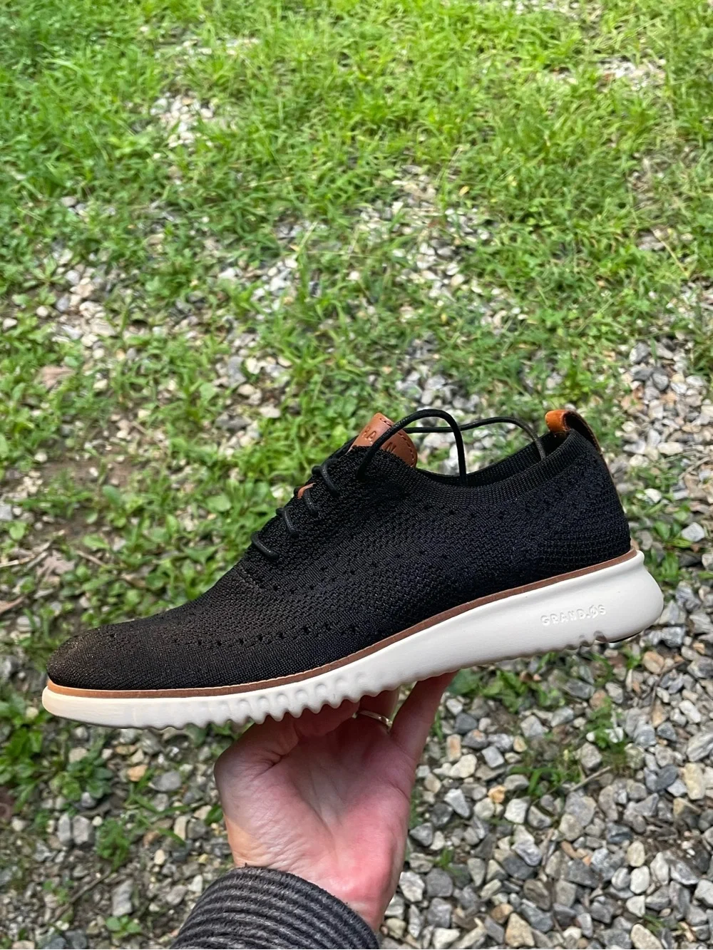 New Cole Haan 2.ZERØGRAND Stitchlite™ Wingtip Oxfords Shoes Size 7.5 Men’s
